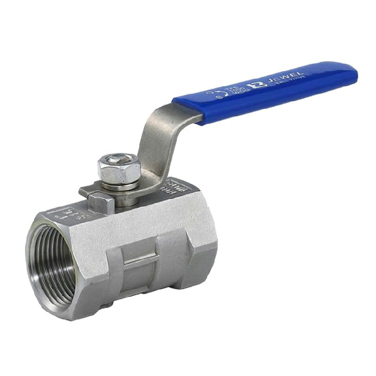 One-piece ball valve