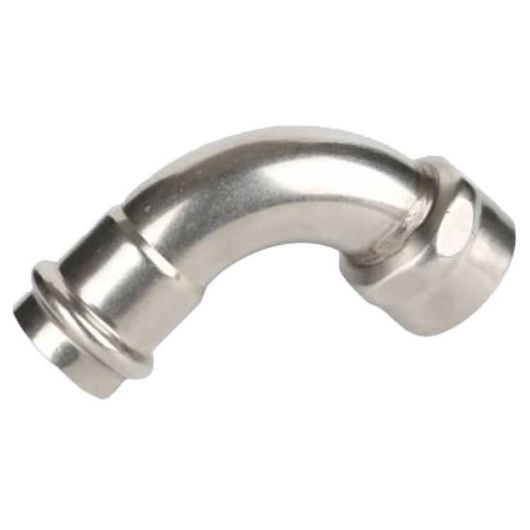 Internal thread clamping elbow