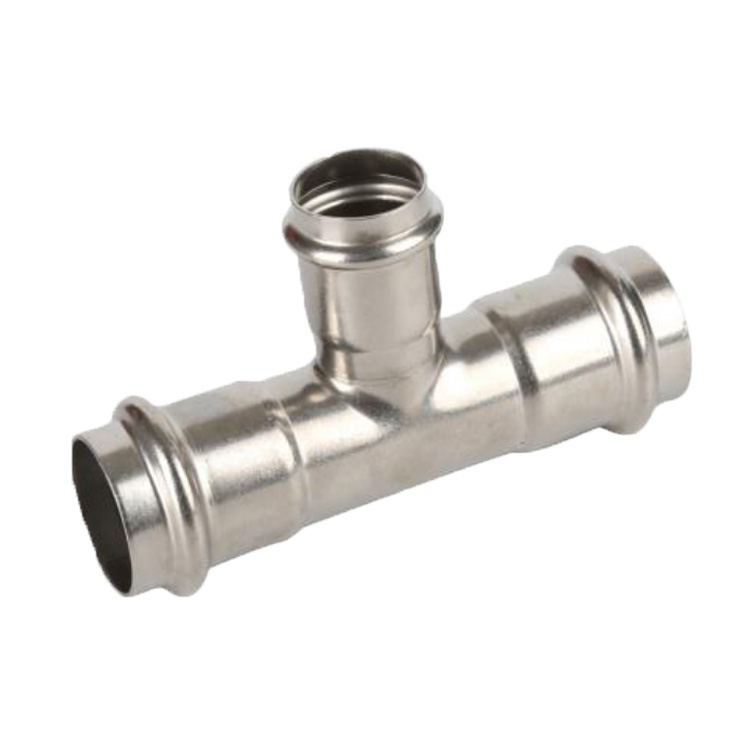 Pressure reducing tee