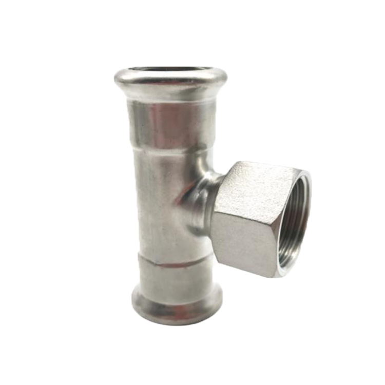 Inside wire clamping tee